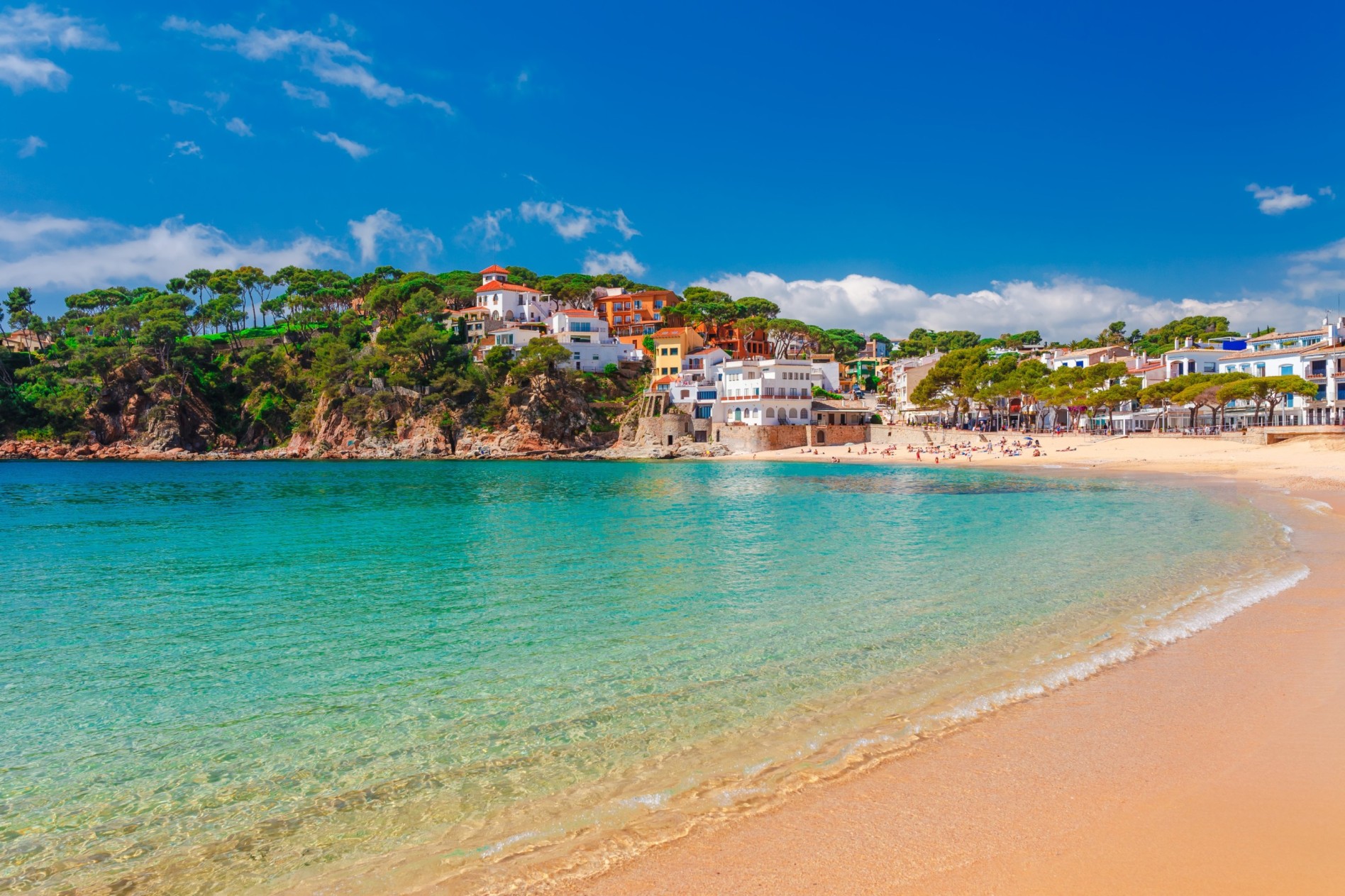 Casa de platja tradicional a Calella de Palafrugell amb vistes al mar